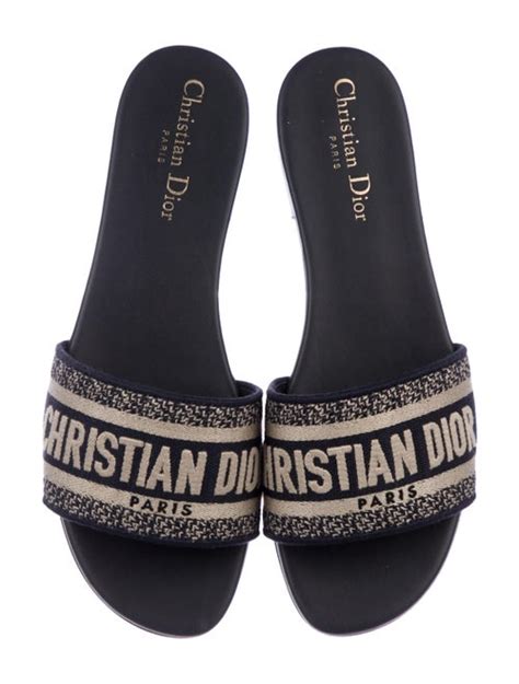 dior d way sandal|christian Dior sandals with strap.